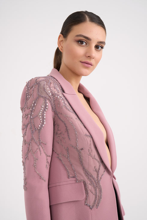 Jacket With Embroidery Detail